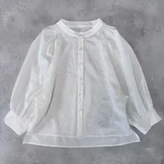 まるまーる様専用　ミナペルホネン ハンドメイド ブラウス 八分袖