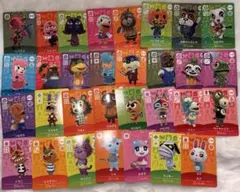 あつ森　amiibo みすず　ルナ　ラッキー　他　33枚セット