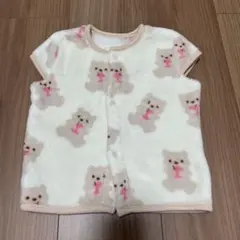 クマ柄 ベビースリーパー サイズ80