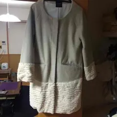 RAYCASSIN ファーノーカラーコート