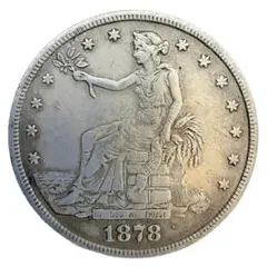 L*h様 1872年 アメリカ トレードダラー 旧貨幣 z42 外国コイン - メルカリ
