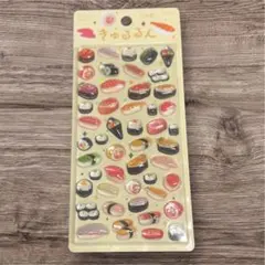 【正規品】きゅるるんシール　新作　お寿司　BGM