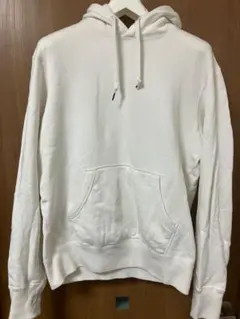 UNIQLO ホワイト フード付きパーカー