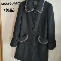 marimekko マリメッコ ビッグ カラー ジャケット ブラック - メルカリ