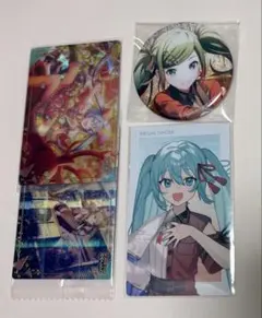 プロセカ 初音ミク グリッター缶バッジ 26C エピカ セカライ ウエハース