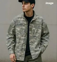 【ビッグサイズ】美品 US ARMY デジカモ ジャケット XL～XXL相当
