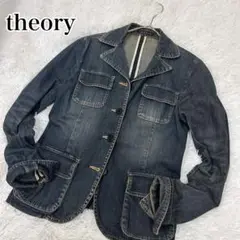 theory セオリー デニムジャケット サイズ4（L）