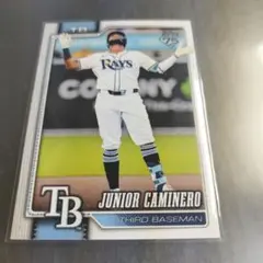 topps Junior Caminero ジュニオール・カミネロ レイズ - メルカリ