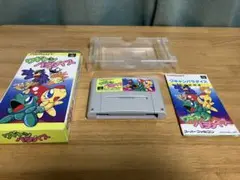 ワギャンパラダイス　箱説付き　スーパーファミコン　動作確認