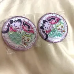 メロロン キュアキッス オーロラ缶バッジ キミとアイドルプリキュア