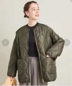 ビューティーアンドユース　ユナイテッドアローズ　キルティングオーバージャケット