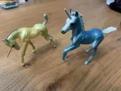 Breyerユニコーンフィギュア2体セット