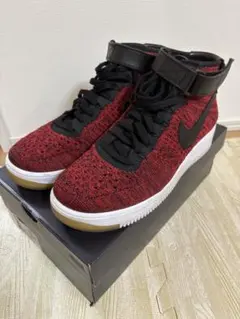 ナイキ エアフォース１ ウルトラ フライニット ミッドカット 26.5センチ