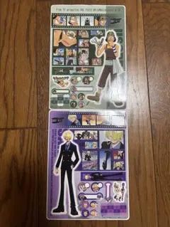 新品 シール ★ワンピース★ウソップ サンジ ジャンボカードダス 2003年