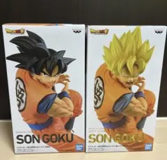 ドラゴンボール超 地球育ちのサイヤ人 孫悟空 フィギュア　セットのサムネイル