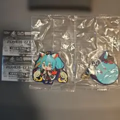 初音ミク　スペシャルラバーマスコット　ガンダム2個セット