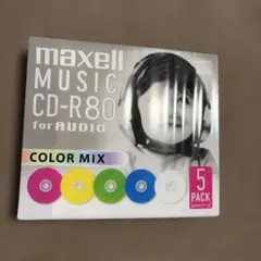 maxell MUSIC CD-R80 for AUDIO 5枚入