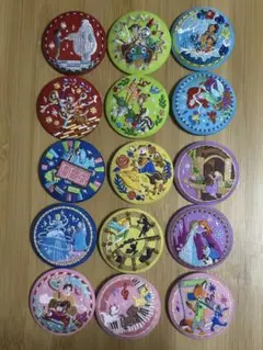 ディズニー刺繍缶バッジ2 コンプリート セット 15種類