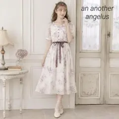 花柄ロングワンピース　an another angelus　クラシカル　清楚系のサムネイル