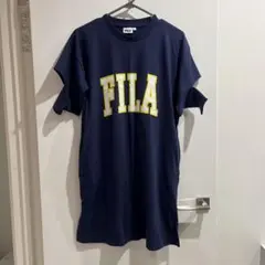 FILA　Tシャツワンピ　ネイビー　150