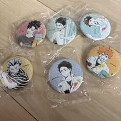 ハイキュー!! ペイントスーツ 缶バッジ　6つセット