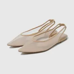 searoomlynn TULLE BACKストラップミュール ベージュのサムネイル