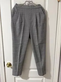 ROPEPICNICロペピクニックグレー チェック柄 スラックス Sサイズ