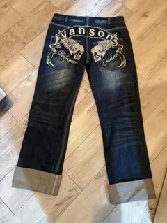Vanson デニム　30 スカルのサムネイル
