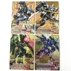 美品 ガンダムトライエイジ 8周年 Pレア 4枚セット