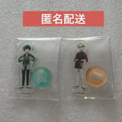 ヒロアカ ミニアクリルスタンド 緑谷出久 爆豪勝己 キャラポップストア　お祭り