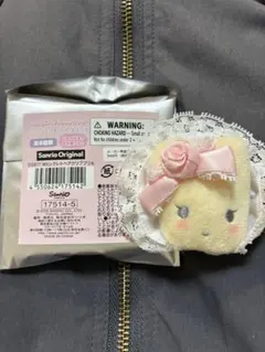 マロンクリーム　シークレットヘアクリップ