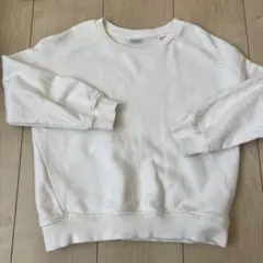 ZARA kids白トレーナー★110センチ