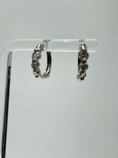 ジュエリーツツミ プラチナ ミラーボール フープピアス - メルカリ