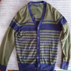 BANANA REPUBLIC ストライプカーディガン M