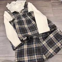 値下げ　juo セットアップ　チェック　100