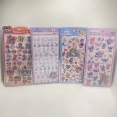 正規品 ボンボンドロップシール プチドロップステッカー 4点 アリス ミッキー