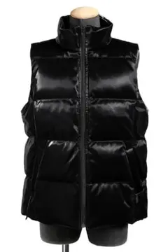 ダブルスタンダードクロージング / 美品 フェイクレザー ダウンベスト