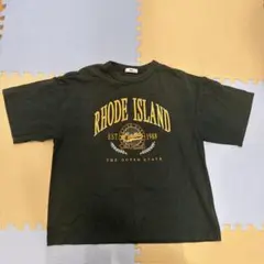 WEGO RHODE ISLAND カレッジロゴ Tシャツ Lサイズのサムネイル