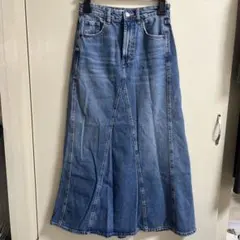 ZARAデニムロングスカート