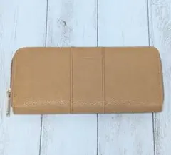 レディース　長財布　財布　VIVID ESSE　合皮　キャメル