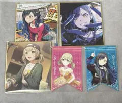 プロセカ ミニ色紙 小豆沢 こはね 白石 杏