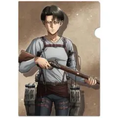 進撃の巨人 A4クリアファイル M リヴァイ