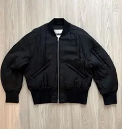 【JIL SANDER ジルサンダー MA-1 フライトジャケット ブラック】のサムネイル