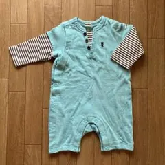 MIKIHOUSE 水色ロンパース 70