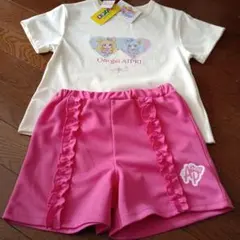 新品 しまむら おねがいアイプリ Tシャツ 120cm