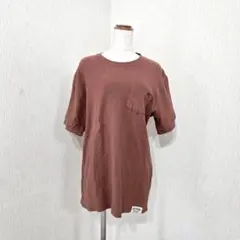 OUTDOOR アウトドア 半袖ポケットTシャツ（LL）ブラウン系 綿100%