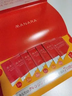 新品未使用品マナラ ホットクレンジングゲル マッサージプラス4ｇ 7日分