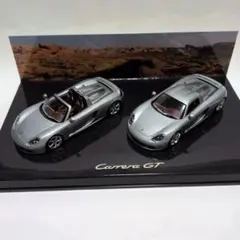 Porsche Carrera GT シルバー ミニカーのサムネイル