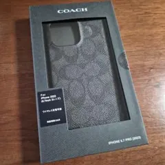 Ad6)COACH iPhone15pro手帳型ケース - メルカリ