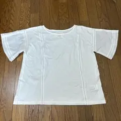 ONIGIRI 半袖 Tシャツ ホワイト レース切替 コムサイズム　9号のサムネイル